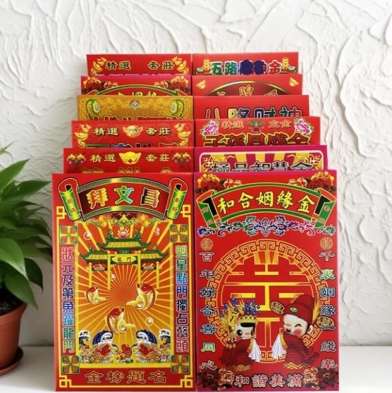 J123-各种盒子 D66 Spell Box (Traditional Paper Craft)