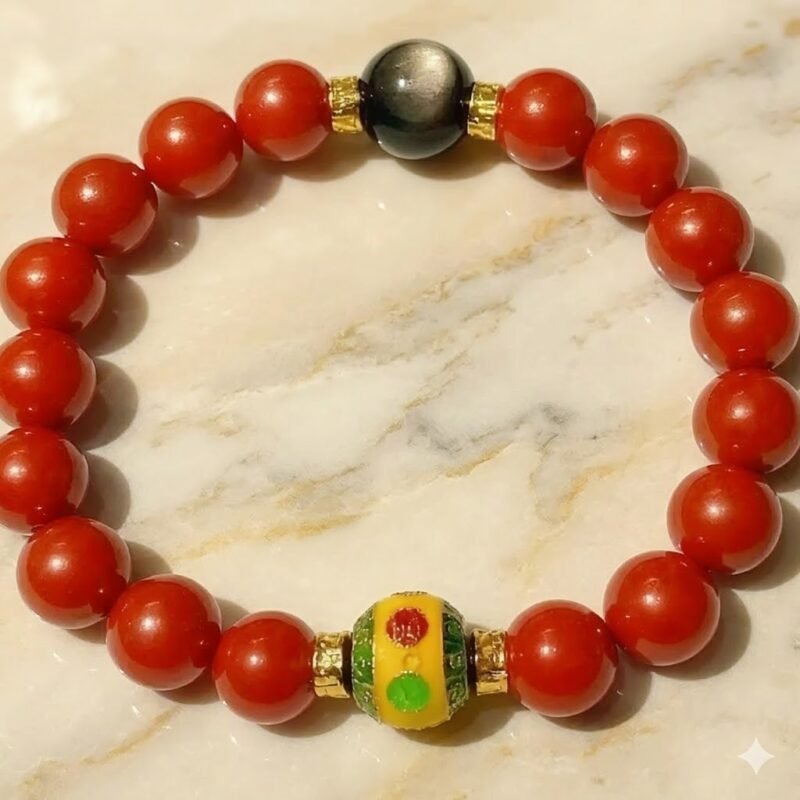 D86 Bead Bracelet: Radiant Male God