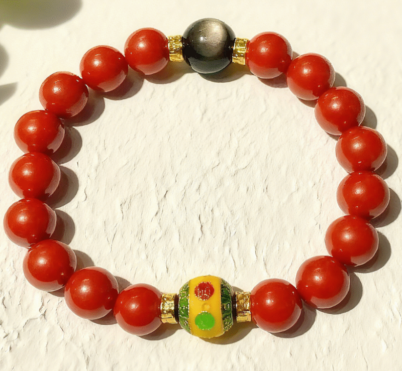 D86 Bead Bracelet: Radiant Male God