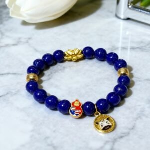 青金御岁·药师清业手串_WH_1000x1000px D232 Blue Harmony – Timeless Bracelet