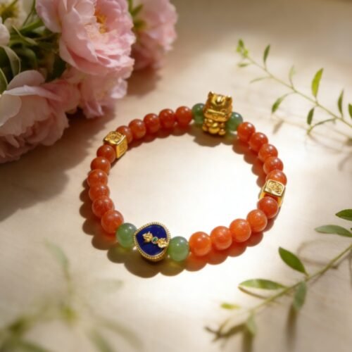 吉马护岁·绿度招财串-2 D235 Radiant Dawn