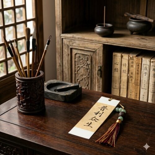 Gemini_Generated_Image_mdxg0fmdxg0fmdxg D15D Calligraphy Blessing Words (Benefit all beings)
